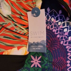 Cacique two piece suit set colorful new